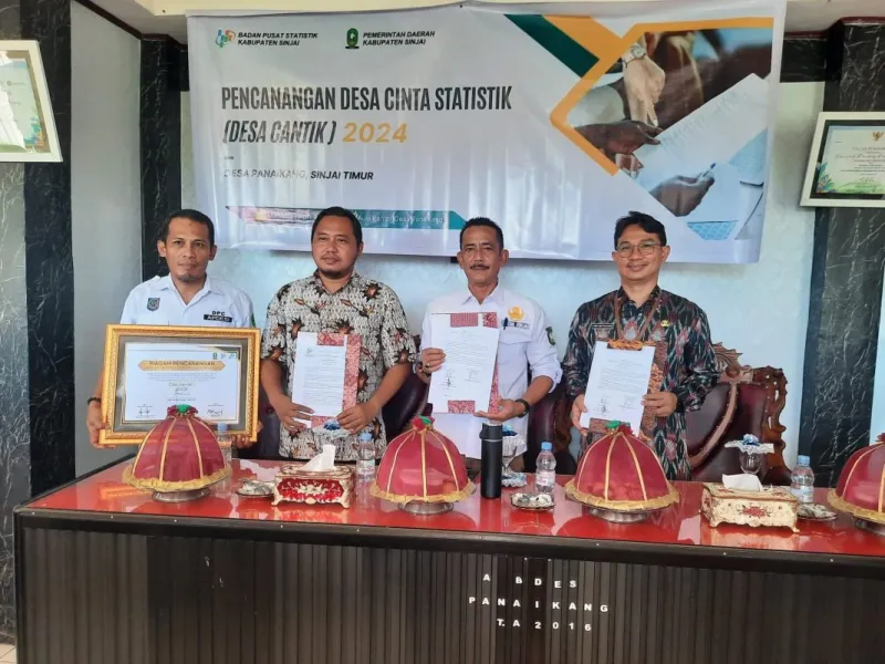 Pengesahan Desa Cantik Statistik