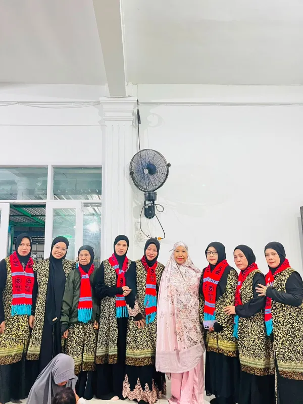 Pelepasan Jamaah Umrah 72 Orang di Mesjid Jami Rayatul Himayah Baringeng, Desa Panaikang 