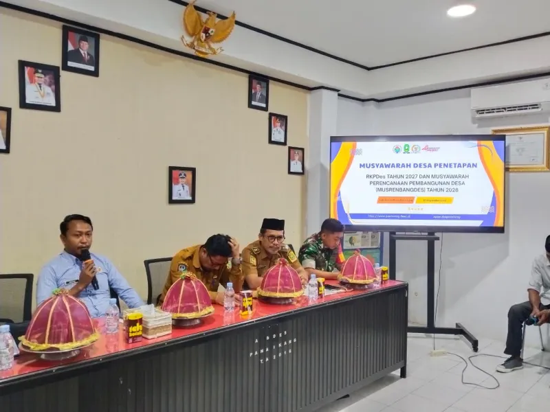Musyawarah Desa Penetapan RKPDes Tahun 2027 dan Musyawarah Perencanaan Pembangunan Desa (MUSRENBANGDES) Tahun 2028