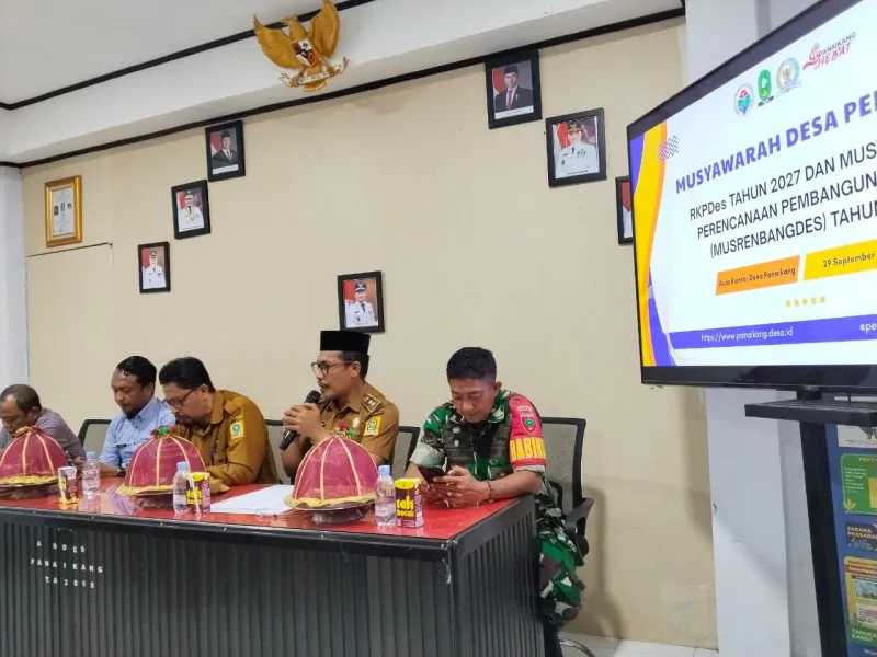 Musyawarah Desa Penetapan RKPDes Tahun 2027 dan Musyawarah Perencanaan Pembangunan Desa (MUSRENBANGDES) Tahun 2028