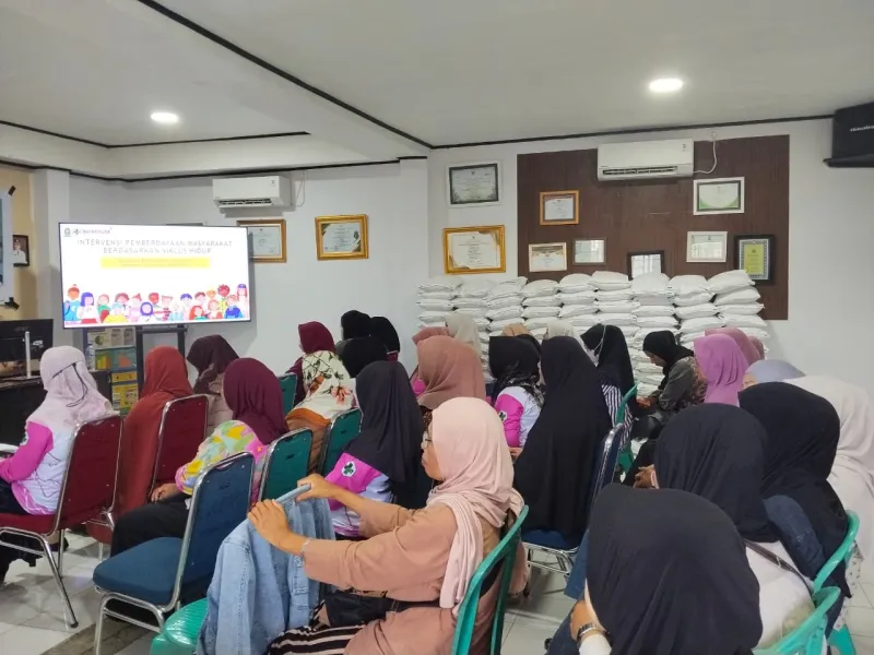 Puskesmas Panaikang Pertemuan Intervensi Pemberdayaan Masyarakat Berbasis Siklus Hidup