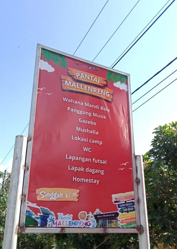 Singgahki di Pantai Mallenreng 