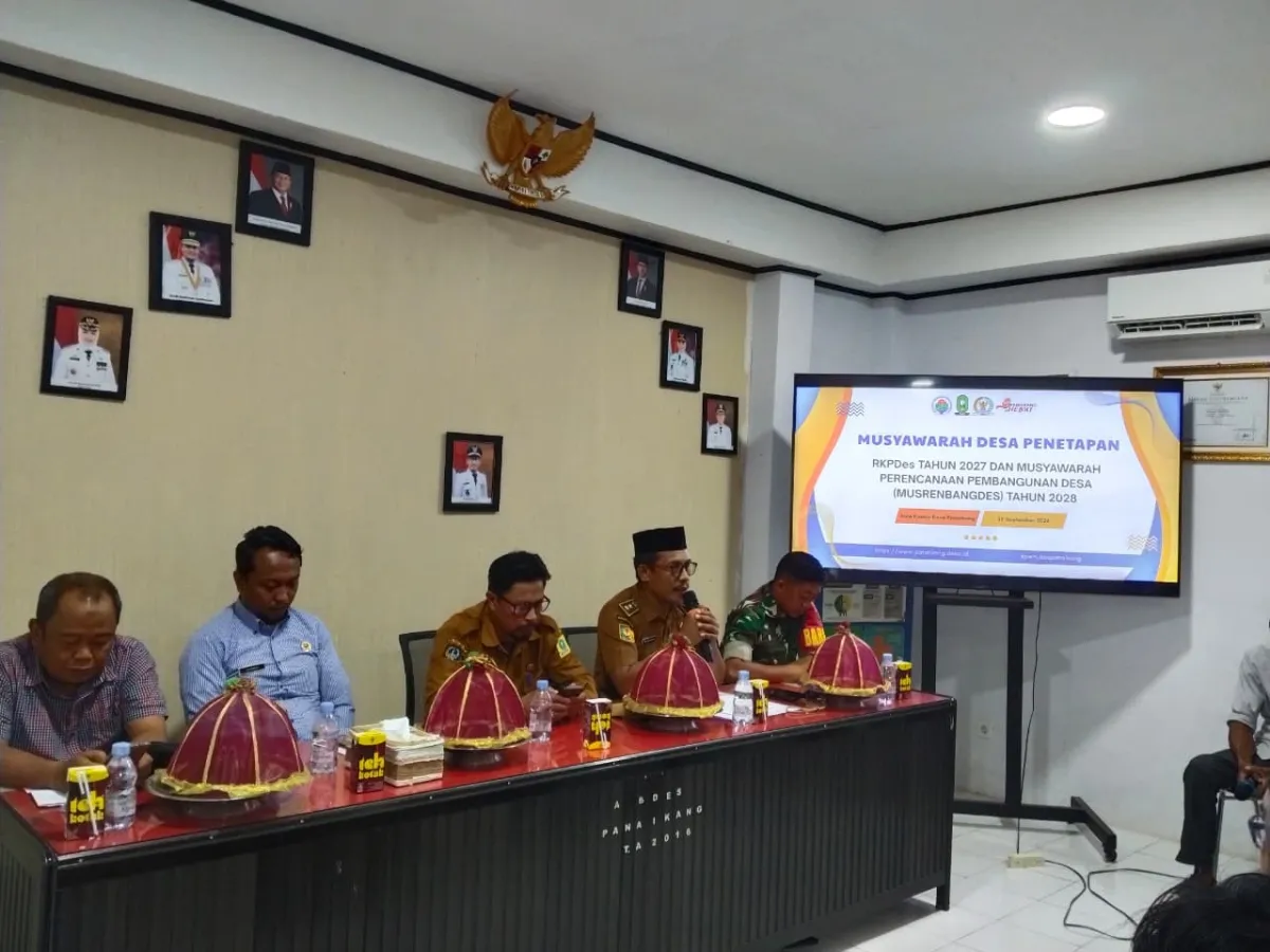 Musyawarah Desa Penetapan RKPDes Tahun 2027 dan Musyawarah Perencanaan Pembangunan Desa (MUSRENBANGDES) Tahun 2028